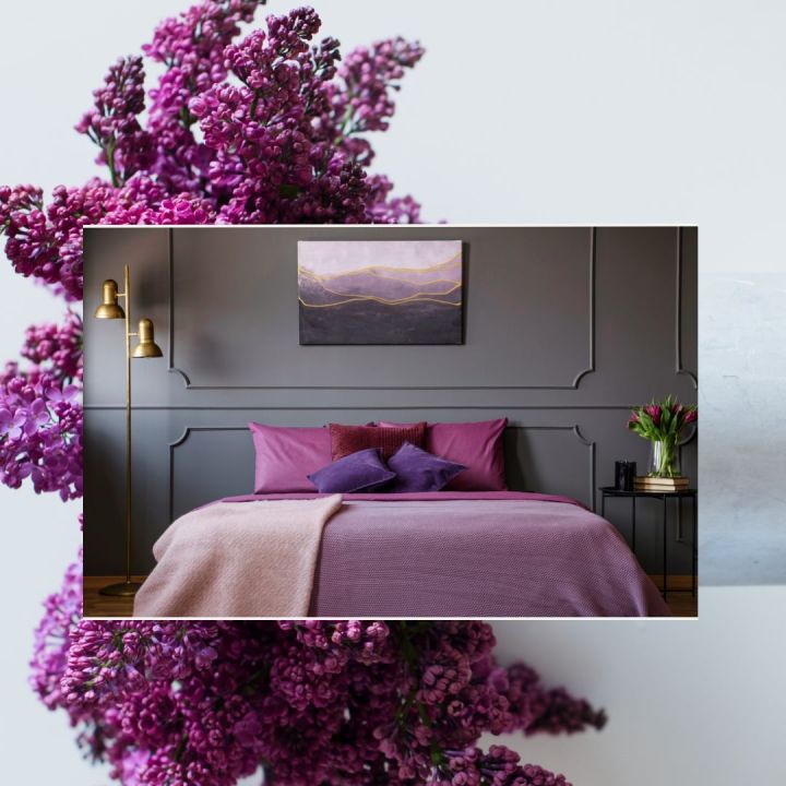 Le violet en déco - Design et décoration d'intérieur : CAROLINE IYOLO