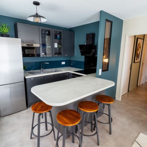 Cuisine ouverte design